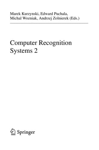 Computer Recognition Systems 2