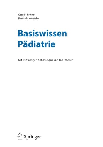 Basiswissen Pädiatrie