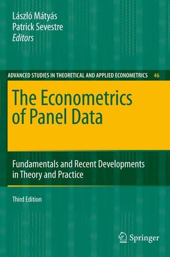 The Econometrics of Panel Data Fundamentals and Recent Developments in Theory and Practice