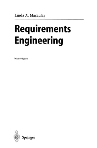 Requirements Engineering (Applied Computing)
