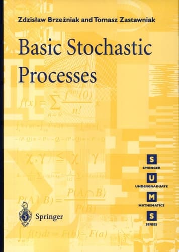 Basic Stochastic Processes A Course Through Exercises