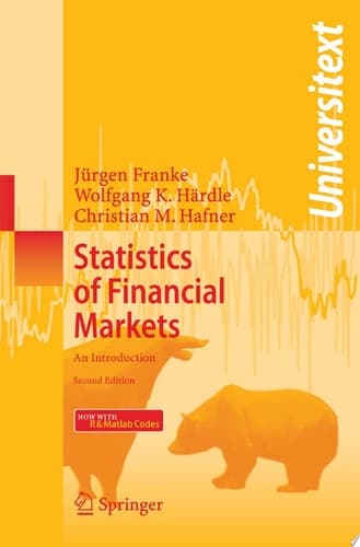 Statistics of Financial Markets An Introduction
