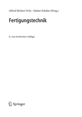Fertigungstechnik
