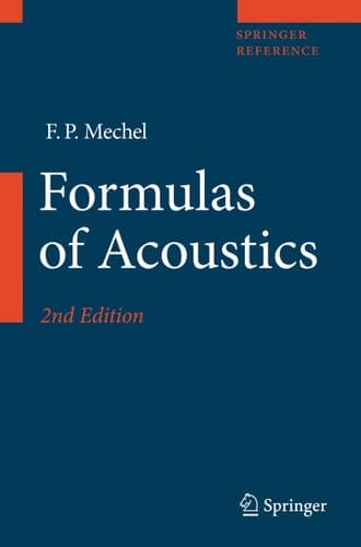Formulas of Acoustics
