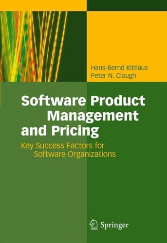 Software Product Management and Pricing Key Success Factors for Software Organizations