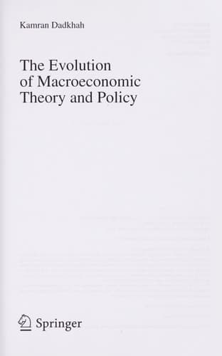 The Evolution of Macroeconomic Theory and Policy