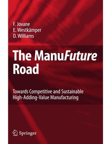 The ManuFuture Road Towards Competitive and Sustainable High-Adding-Value Manufacturing