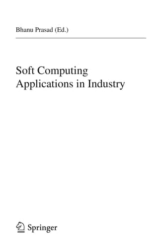 Soft Computing Applications in Industry
