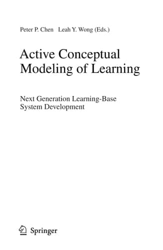 Active Conceptual Modeling of Learning Next Generation Learning-Base System Development