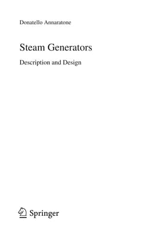 Steam Generators Description and Design
