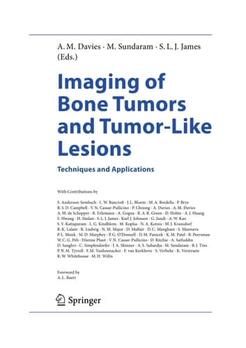 Imaging of Bone Tumors and Tumor-Like Lesions Techniques and Applications