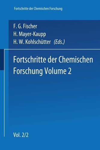 Topics in Current Chemistry 2/2