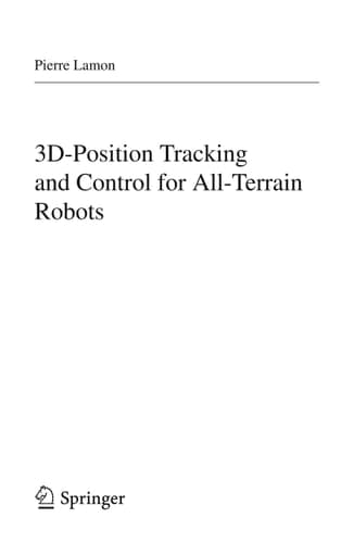 3D-Position Tracking and Control for All-Terrain Robots