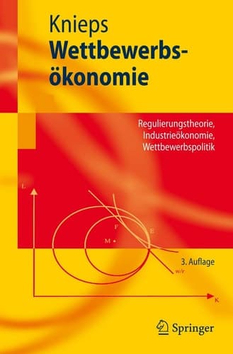 Wettbewerbsökonomie Regulierungstheorie, Industrieökonomie, Wettbewerbspolitik