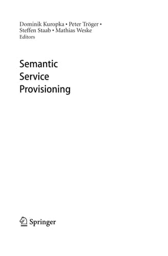 Semantic Service Provisioning