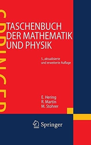Taschenbuch der Mathematik und Physik