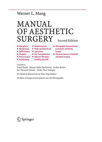 Manual of Aesthetic Surgery
