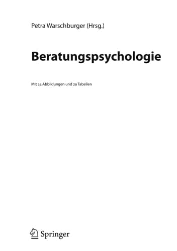 Beratungspsychologie