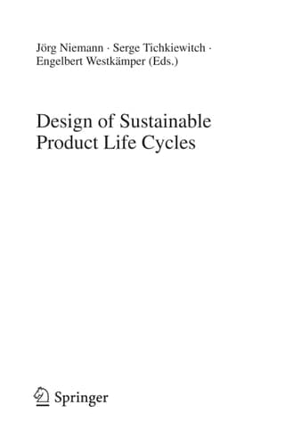 Design of Sustainable Product Life Cycles