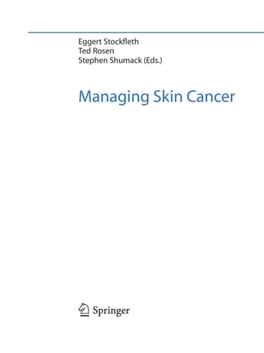 Managing Skin Cancer