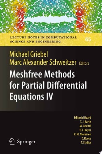 Meshfree Methods for Partial Differential Equations IV