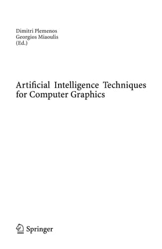 Artificial Intelligence Techniques for Computer Graphics