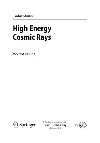 High Energy Cosmic Rays