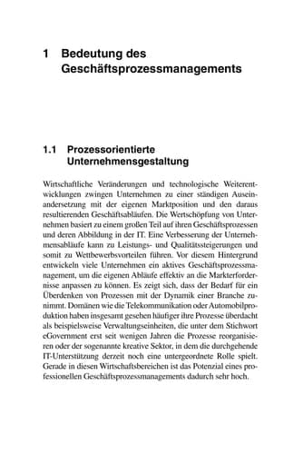Geschäftsprozessmanagement