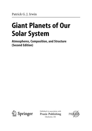 Giant Planets of Our Solar System Atmospheres, Composition, and Structure