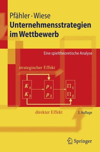 Unternehmensstrategien im Wettbewerb Eine spieltheoretische Analyse