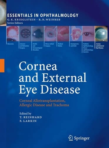 Cornea and External Eye Disease Corneal Allotransplantation, Allergic Disease and Trachoma