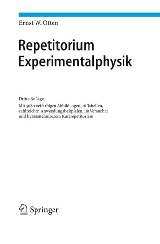 Repetitorium Experimentalphysik