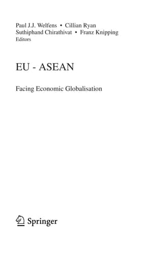 EU - ASEAN Facing Economic Globalisation