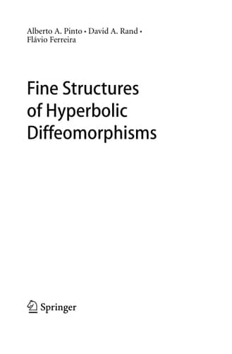 Fine Structures of Hyperbolic Diffeomorphisms