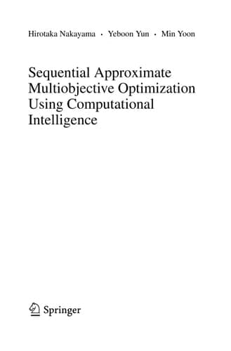 Sequential Approximate Multiobjective Optimization Using Computational Intelligence