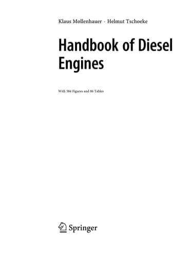 Handbook of Diesel Engines