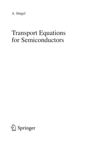 Transport Equations for Semiconductors