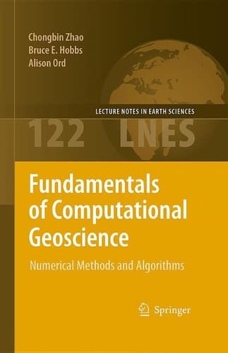 Fundamentals of Computational Geoscience Numerical Methods and Algorithms