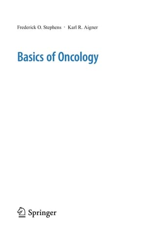 Basics of Oncology