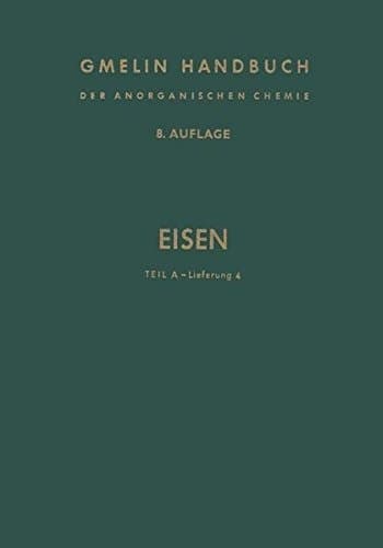 Eisen: Teil A - Lieferung 4; Metallurgie des Eisens (Fortsetzung)