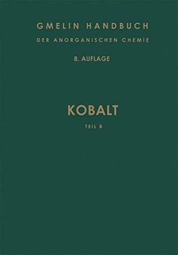Kobalt Teil B. Ammine des Kobalts