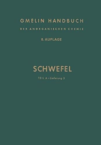 Schwefel Teil A — Lieferung 3
