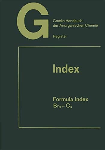 Index Formula Index Br3-C3