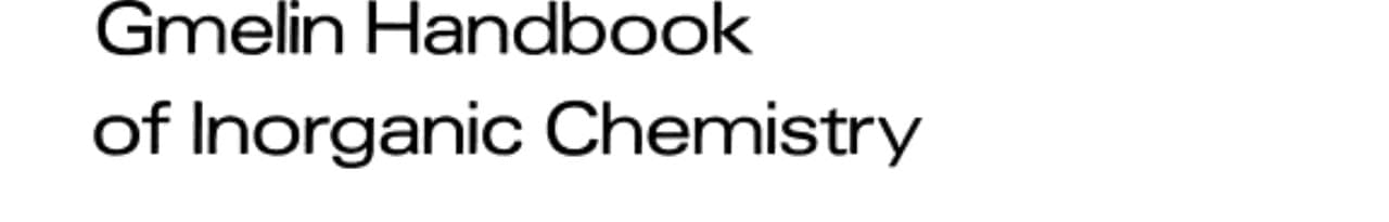 Fe Organoiron Compounds Part B13 Mononuclear Compounds 13