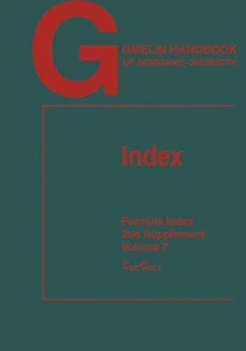 Index Formula Index 2nd Supplement Volume 7 C23-C32.5