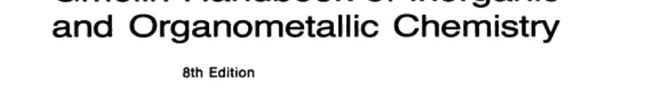 Mo Organomolybdenum Compounds