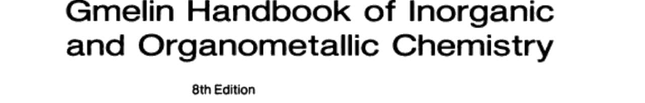 W Tungsten Supplement Volume A 5 b Metal, Chemical Reactions with Nonmetals Nitrogen to Arsenic