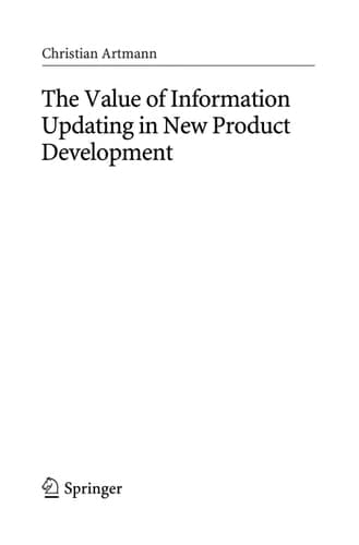 The Value of Information Updating in New Product Development
