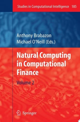 Natural Computing in Computational Finance