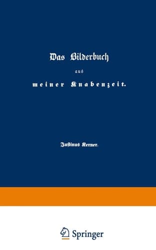 Das Bilderbuch aus meiner Knabenzeit: Erinnerungen aus den Jahren 1786 bis 1804 (German Edition)